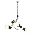 Hubbardton Forge 2019 Black Opal Glass (GG) Sprig Pendant