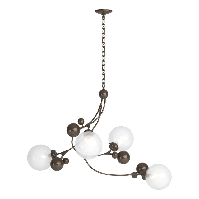 Hubbardton Forge 2019 Bronze Opaline Glass (WF) Sprig Pendant
