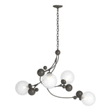 Hubbardton Forge 2019 Dark Smoke Opaline Glass (WF) Sprig Pendant