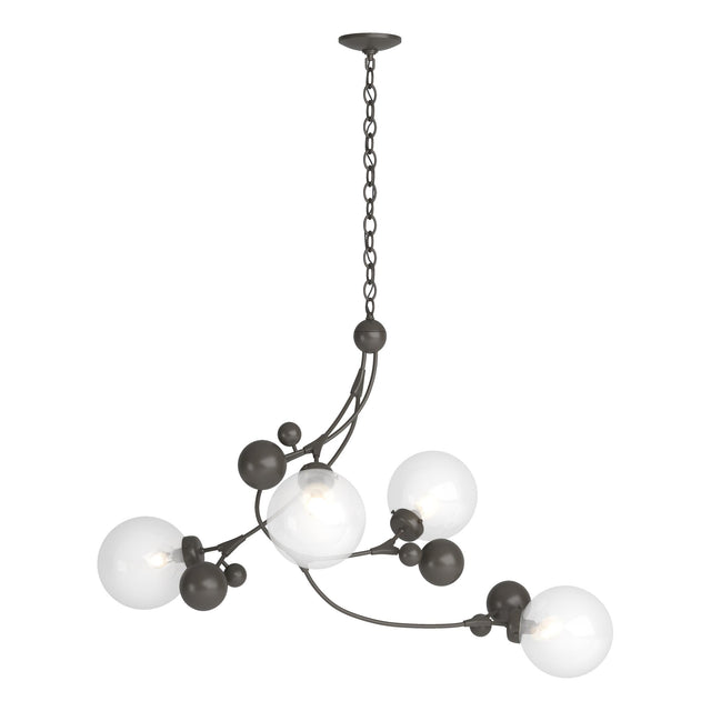 Hubbardton Forge 2019 Dark Smoke Opaline Glass (WF) Sprig Pendant