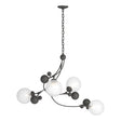 Hubbardton Forge 2019 Natural Iron Opaline Glass (WF) Sprig Pendant