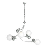 Hubbardton Forge 2019 Vintage Platinum Opaline Glass (WF) Sprig Pendant