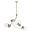 Hubbardton Forge 2019 Soft Gold Opaline Glass (WF) Sprig Pendant