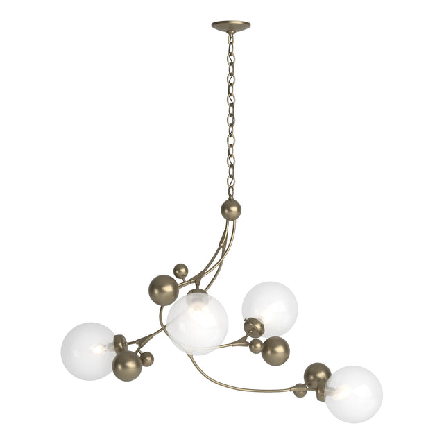 Hubbardton Forge 2019 Soft Gold Opaline Glass (WF) Sprig Pendant