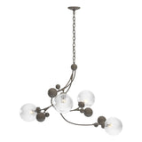 Hubbardton Forge 2019 Dark Smoke Water Glass (LL) Sprig Pendant