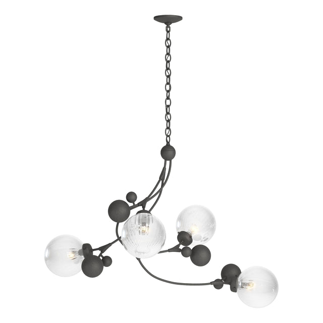 Hubbardton Forge 2019 Natural Iron Water Glass (LL) Sprig Pendant