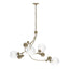 Hubbardton Forge 2019 Soft Gold Water Glass (LL) Sprig Pendant