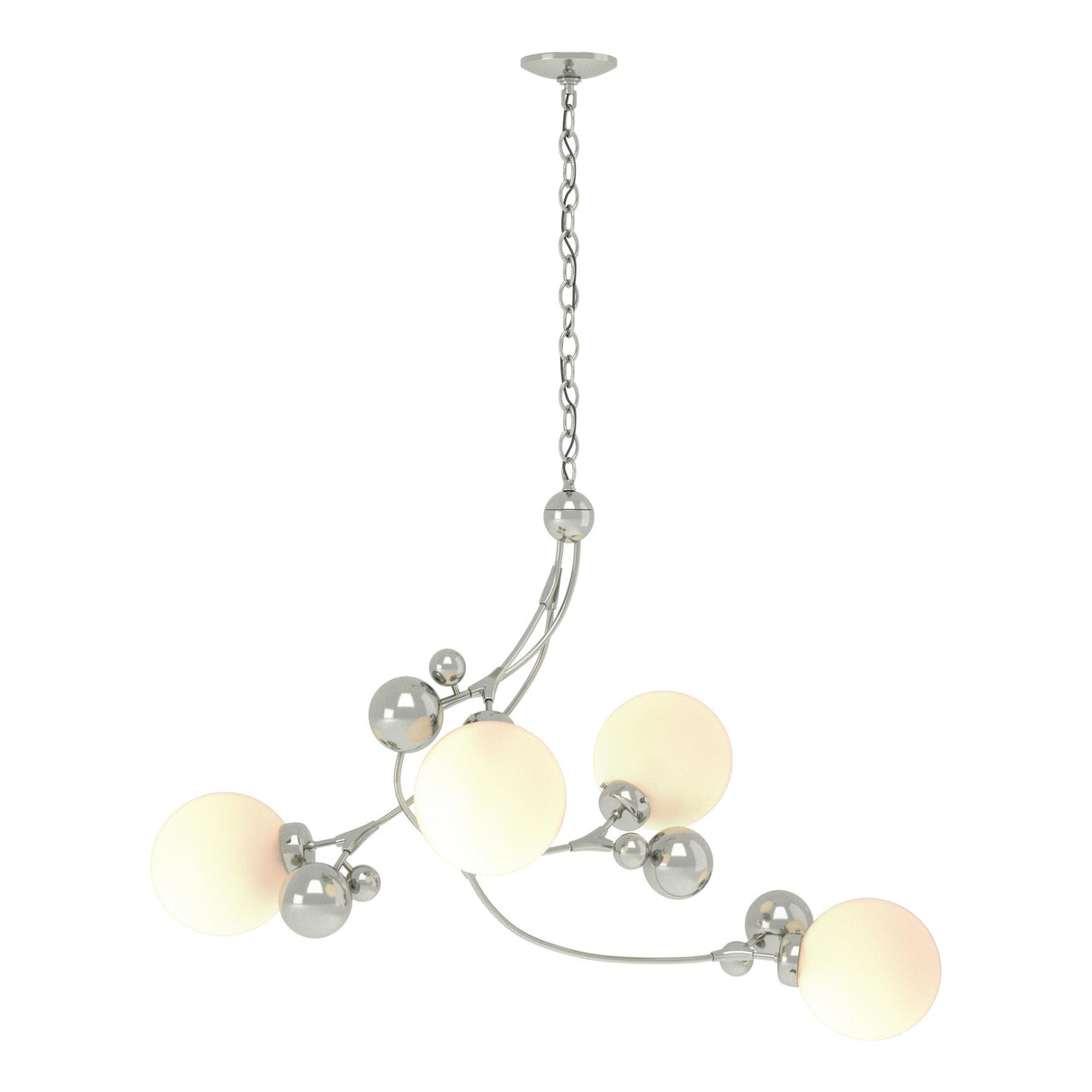 Hubbardton Forge 2019 Sterling Opal Glass (GG) Sprig Pendant