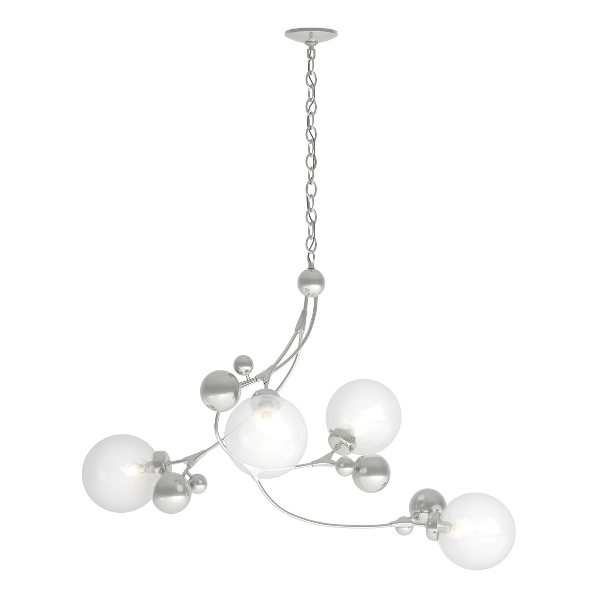 Hubbardton Forge 2019 Sterling Opaline Glass (WF) Sprig Pendant