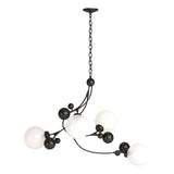 Hubbardton Forge 2019 Oil Rubbed Bronze Opaline Glass (WF) Sprig Pendant