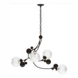 Hubbardton Forge 2019 Oil Rubbed Bronze Water Glass (LL) Sprig Pendant