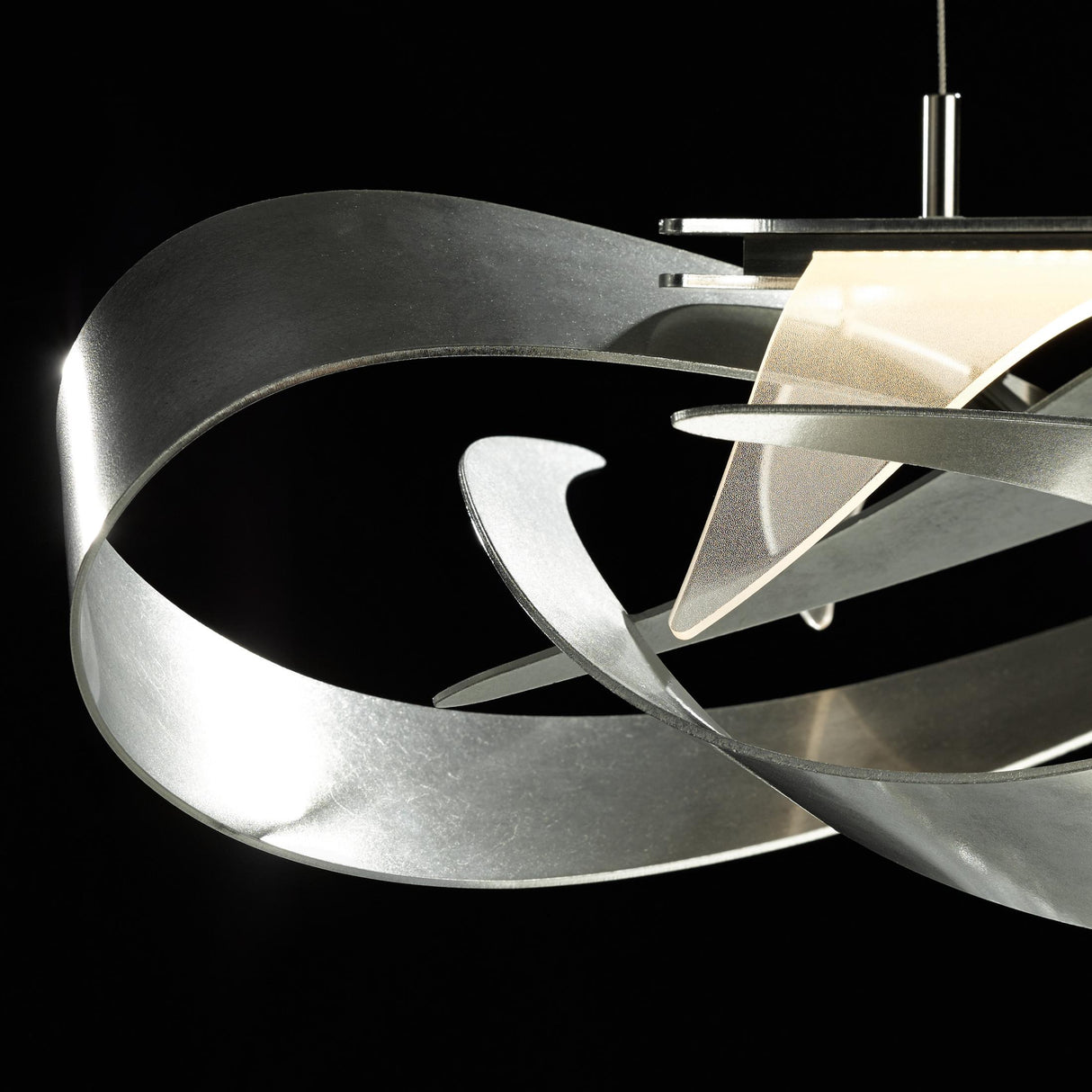 Hubbardton Forge 2015 Sterling Standard Flux LED Pendant