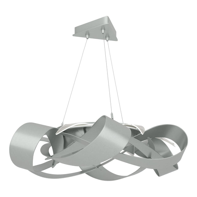 Hubbardton Forge 2016 Vintage Platinum Standard Flux Large LED Pendant