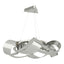 Hubbardton Forge 2016 Sterling Standard Flux Large LED Pendant
