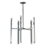 Hubbardton Forge 2022 Sterling Multi Helix 10-Light Pendant