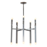 Hubbardton Forge 2022 Sterling Multi Helix 10-Light Pendant