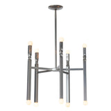 Hubbardton Forge 2022 Sterling Multi Helix 10-Light Pendant