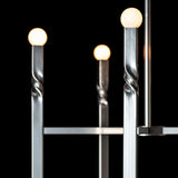 Hubbardton Forge 2022 Sterling Multi Helix 10-Light Pendant