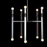 Hubbardton Forge 2022 Sterling Multi Helix 10-Light Pendant