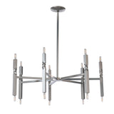 Hubbardton Forge 2022 Sterling Multi Helix 14-Light Pendant
