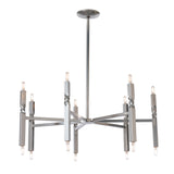 Hubbardton Forge 2022 Sterling Multi Helix 14-Light Pendant