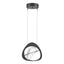 Hubbardton Forge 2018 Black Clear Glass (ZM) Standard Venn Pendant