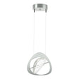 Hubbardton Forge 2018 Vintage Platinum Clear Glass (ZM) Standard Venn Pendant