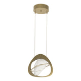 Hubbardton Forge 2018 Modern Brass Clear Glass (ZM) Standard Venn Pendant