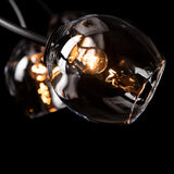 Hubbardton Forge 2021 Black Clear Glass (ZM) Standard Vine Pendant