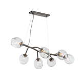 Hubbardton Forge 2021 Natural Iron Clear Glass (ZM) Standard Vine Pendant