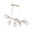 Hubbardton Forge 2021 Soft Gold Clear Glass (ZM) Standard Vine Pendant