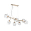 Hubbardton Forge 2021 Soft Gold Clear Glass (ZM) Standard Vine Pendant