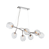 Hubbardton Forge 2021 Sterling Clear Glass (ZM) Standard Vine Pendant