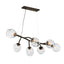 Hubbardton Forge 2021 Oil Rubbed Bronze Clear Glass (ZM) Standard Vine Pendant