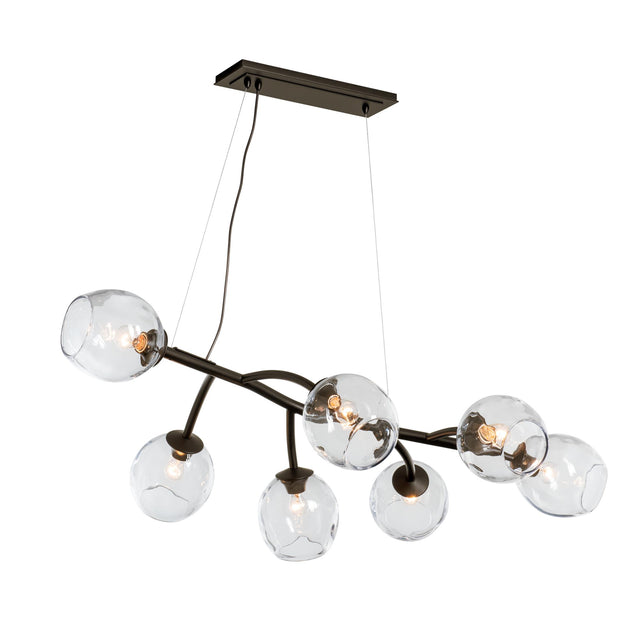 Hubbardton Forge 2021 Oil Rubbed Bronze Clear Glass (ZM) Standard Vine Pendant