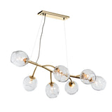 Hubbardton Forge 2021 Modern Brass Clear Glass (ZM) Standard Vine Pendant