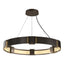 Hubbardton Forge 2011 Bronze Clear Glass (ZM) Standard Aura Pendant