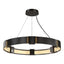 Hubbardton Forge 2011 Oil Rubbed Bronze Clear Glass (ZM) Standard Aura Pendant
