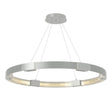 Hubbardton Forge 2013 Vintage Platinum Clear Glass (ZM) Standard Aura Large LED Pendant