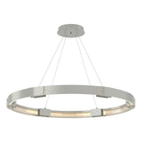Hubbardton Forge 2013 Sterling Clear Glass (ZM) Standard Aura Large LED Pendant
