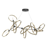 Hubbardton Forge 2016 Black Soft Gold Standard Celesse Pendant