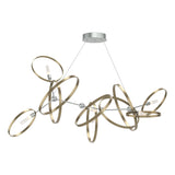Hubbardton Forge 2016 Vintage Platinum Soft Gold Standard Celesse Pendant
