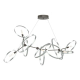 Hubbardton Forge 2016 Dark Smoke Vintage Platinum Standard Celesse Pendant