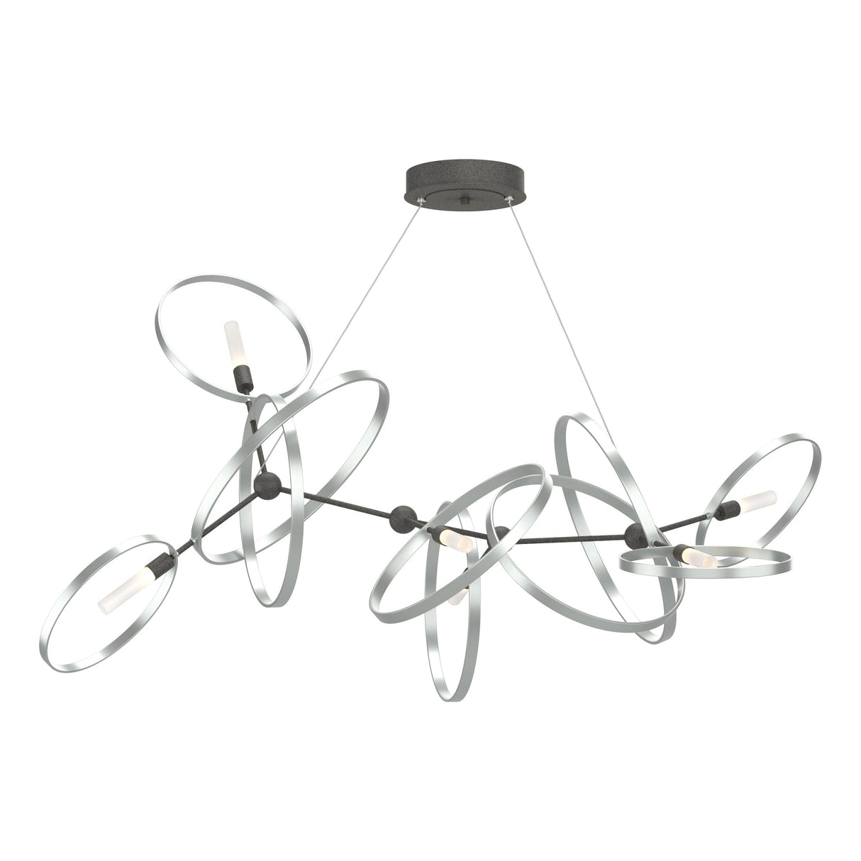 Hubbardton Forge 2016 Natural Iron Vintage Platinum Standard Celesse Pendant