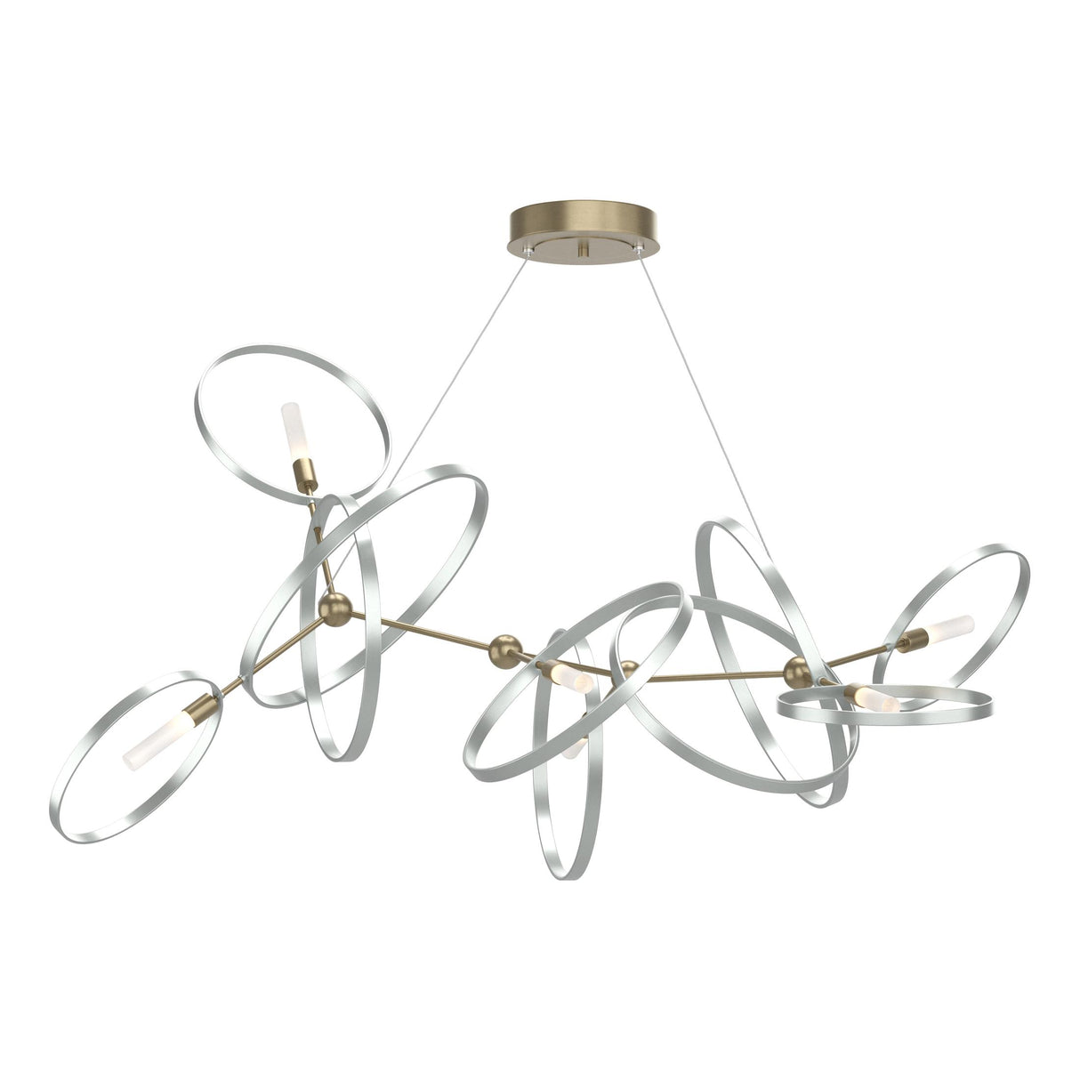 Hubbardton Forge 2016 Soft Gold Vintage Platinum Standard Celesse Pendant