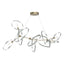 Hubbardton Forge 2016 Soft Gold Vintage Platinum Standard Celesse Pendant