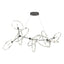Hubbardton Forge 2016 Natural Iron Sterling Standard Celesse Pendant