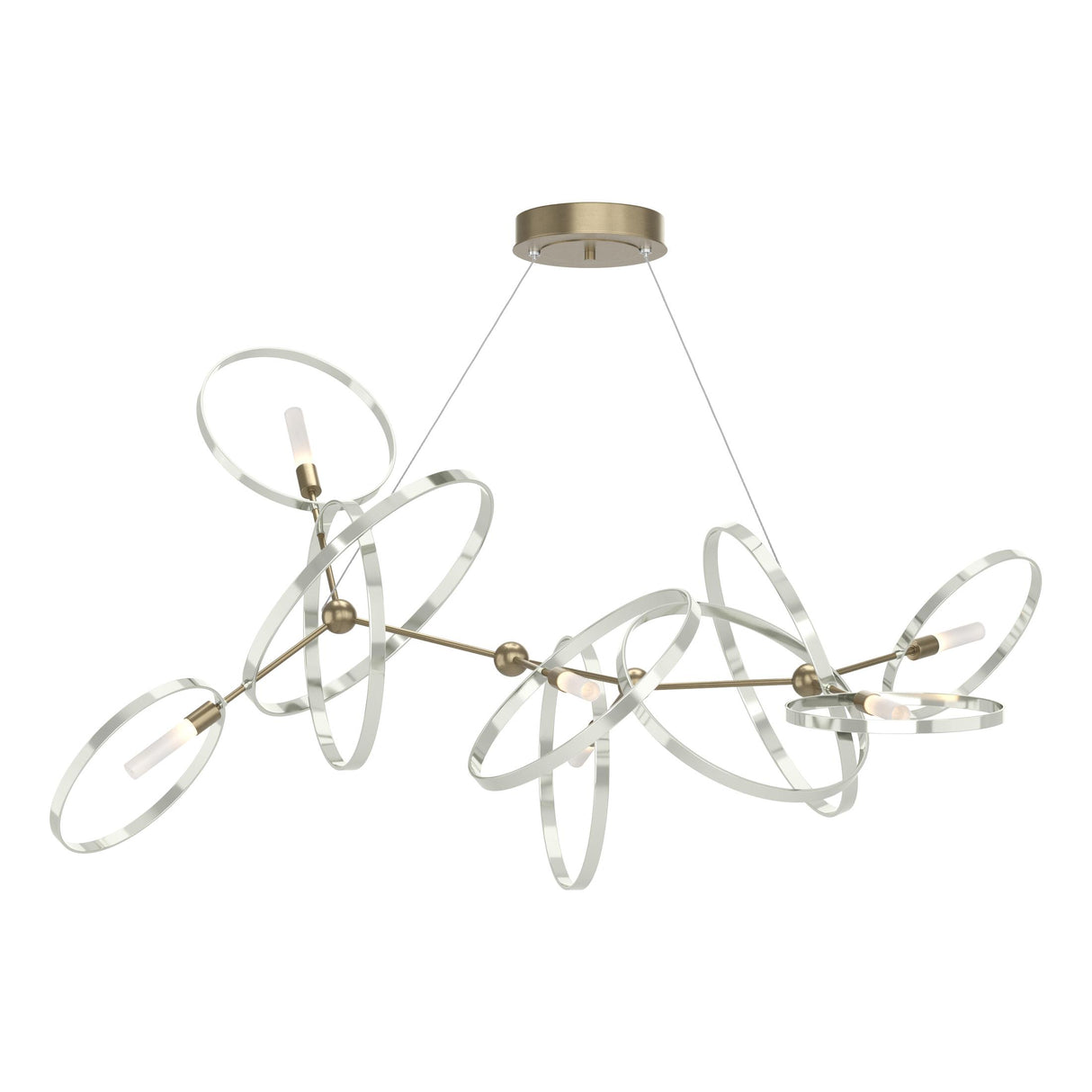 Hubbardton Forge 2016 Soft Gold Sterling Standard Celesse Pendant