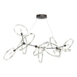 Hubbardton Forge 2016 Oil Rubbed Bronze Sterling Standard Celesse Pendant