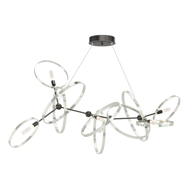 Hubbardton Forge 2016 Oil Rubbed Bronze Sterling Standard Celesse Pendant